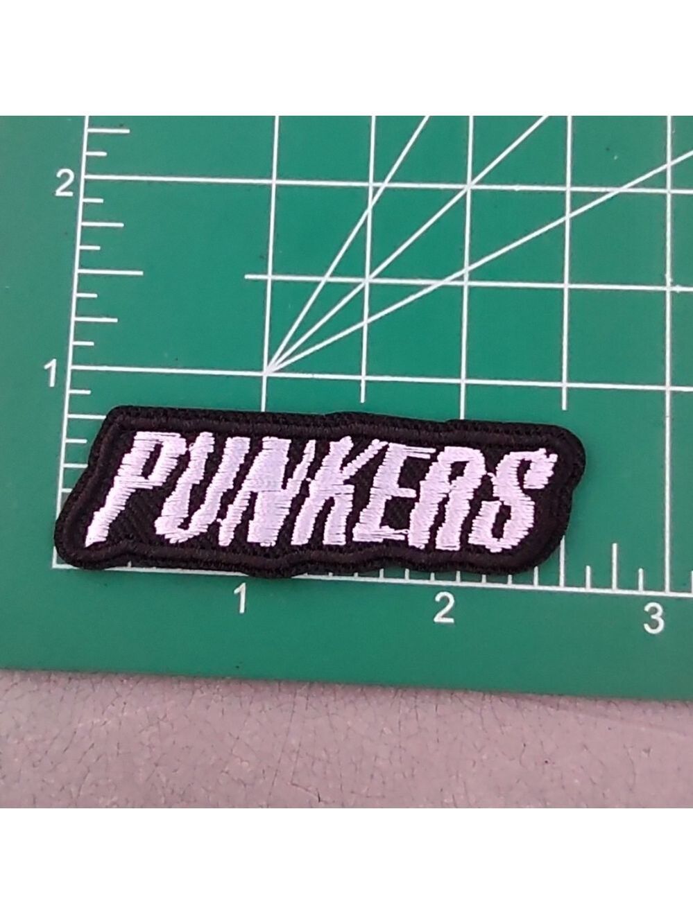 🆓 Free W/Purchase Mini Black and White Punkers Patch